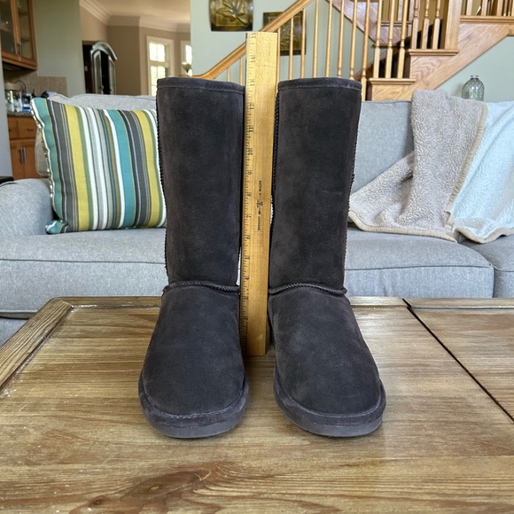 Bear Paw Elle Tall Brown Suede Boots. Size 11. - Picture 3 of 9